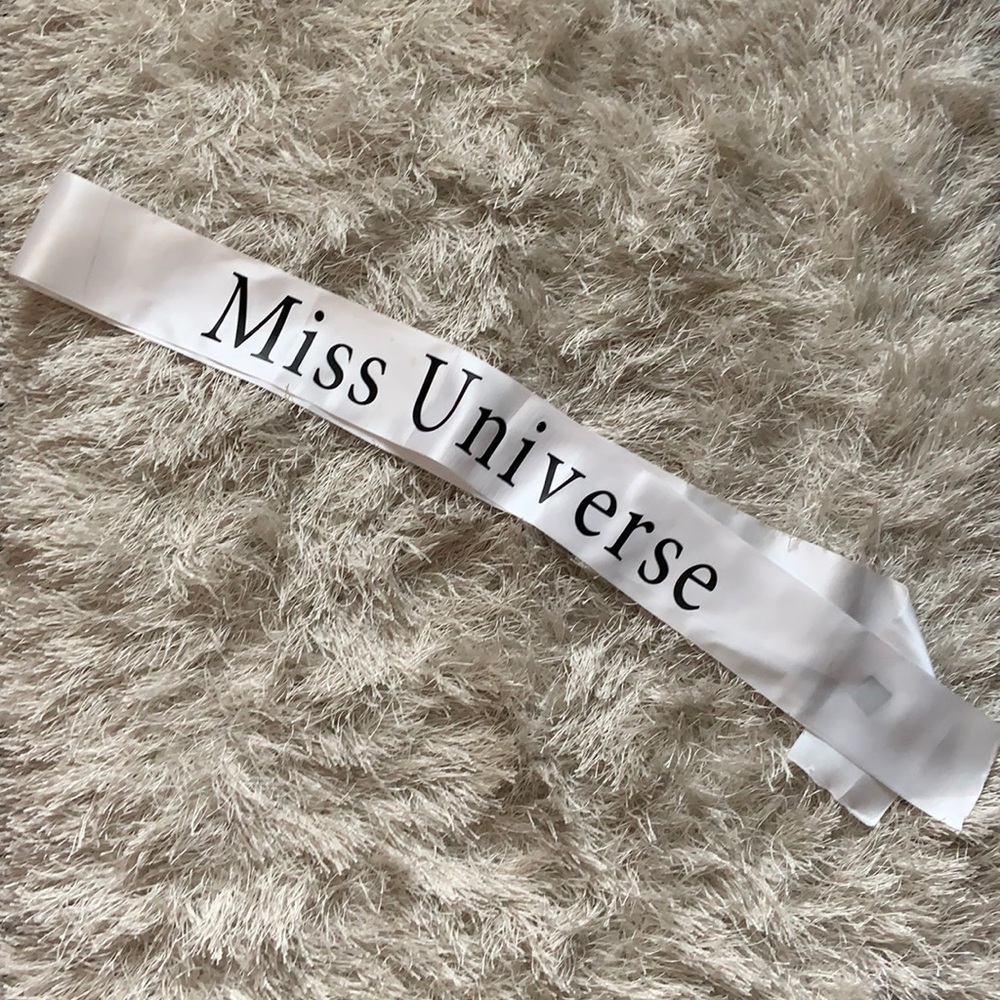 Miss Universe Sash